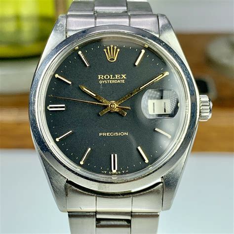 rolex oysterdate precision 6694 automatico|rolex oysterdate precision price.